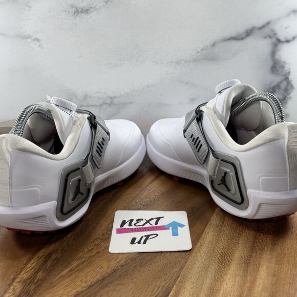 Men’s 7.5-Air Jordan Air Rev White Metallic Silver Golf Shoes BOA FV6338-200 nby main image 9